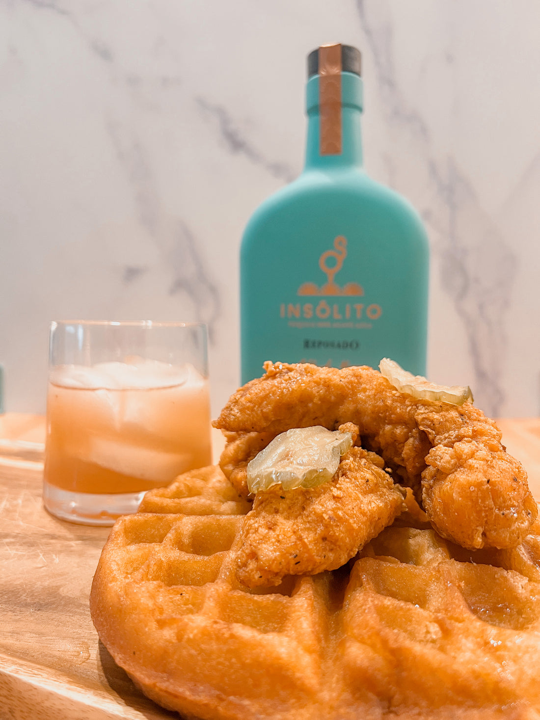 Chicken & Waffles Cocktail