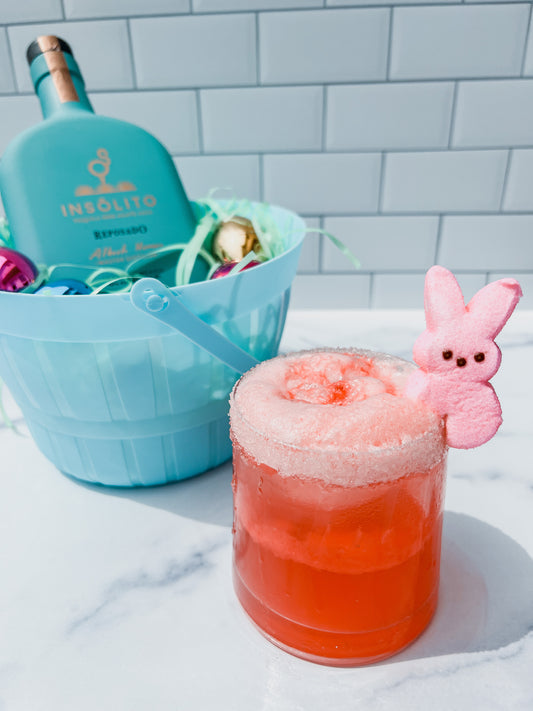 Strawberry Tequila Easter Cocktail